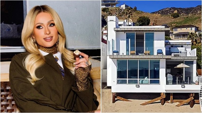 Rumah Paris Hilton Pasca Kebakaran