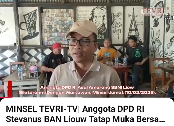 Stevanus BAN Liouw bersama PERS Minsel membahas aspirasi desa