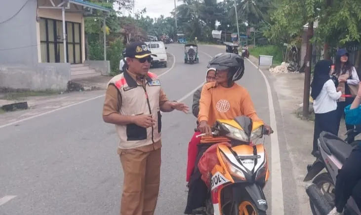 Kegiatan Penegakan Hukum Samsat di Banggai Laut